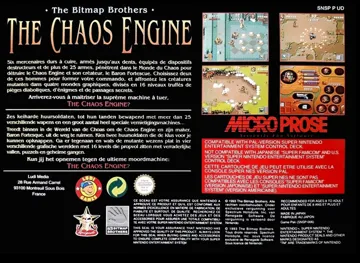 Chaos Engine, The (Europe) box cover back